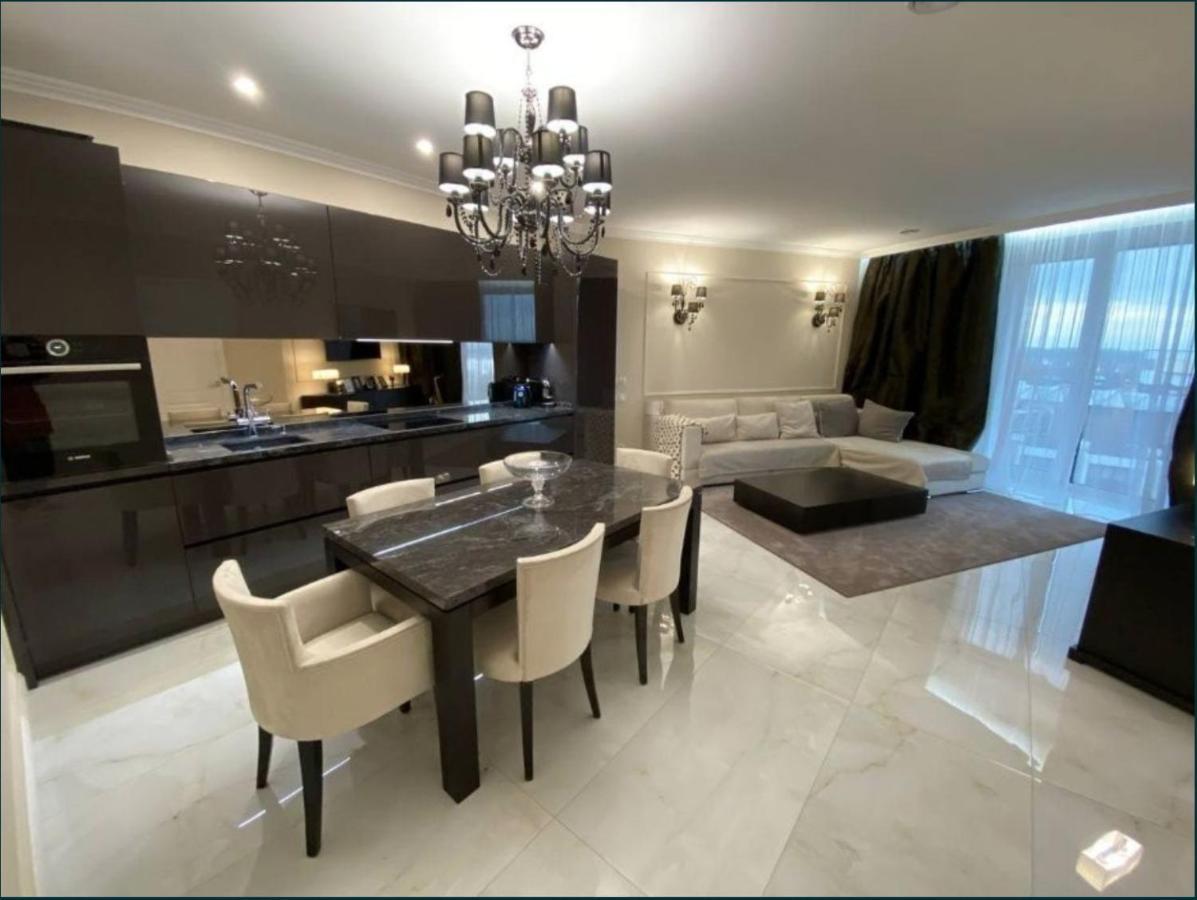 Lux 1-Bedroom Panoramic View Most City Center Area Dnipro Exterior foto